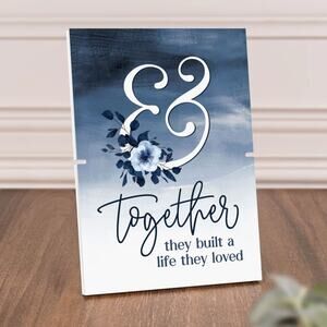 P Graham Dunn "They Built a Life They Loved" Story Board Linkable Stand-Up Decor